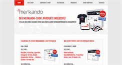 Desktop Screenshot of merkando.de