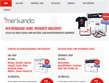 Tablet Screenshot of merkando.de